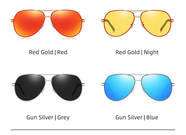 Aluminum Vintage Men's Sunglasses
