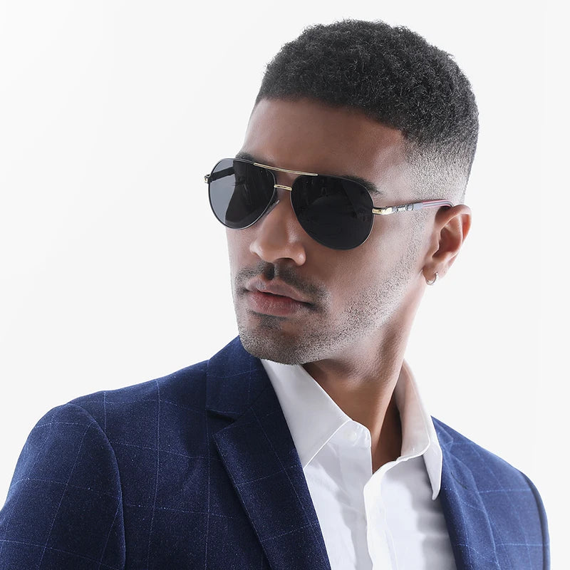 Aluminum Vintage Men's Sunglasses