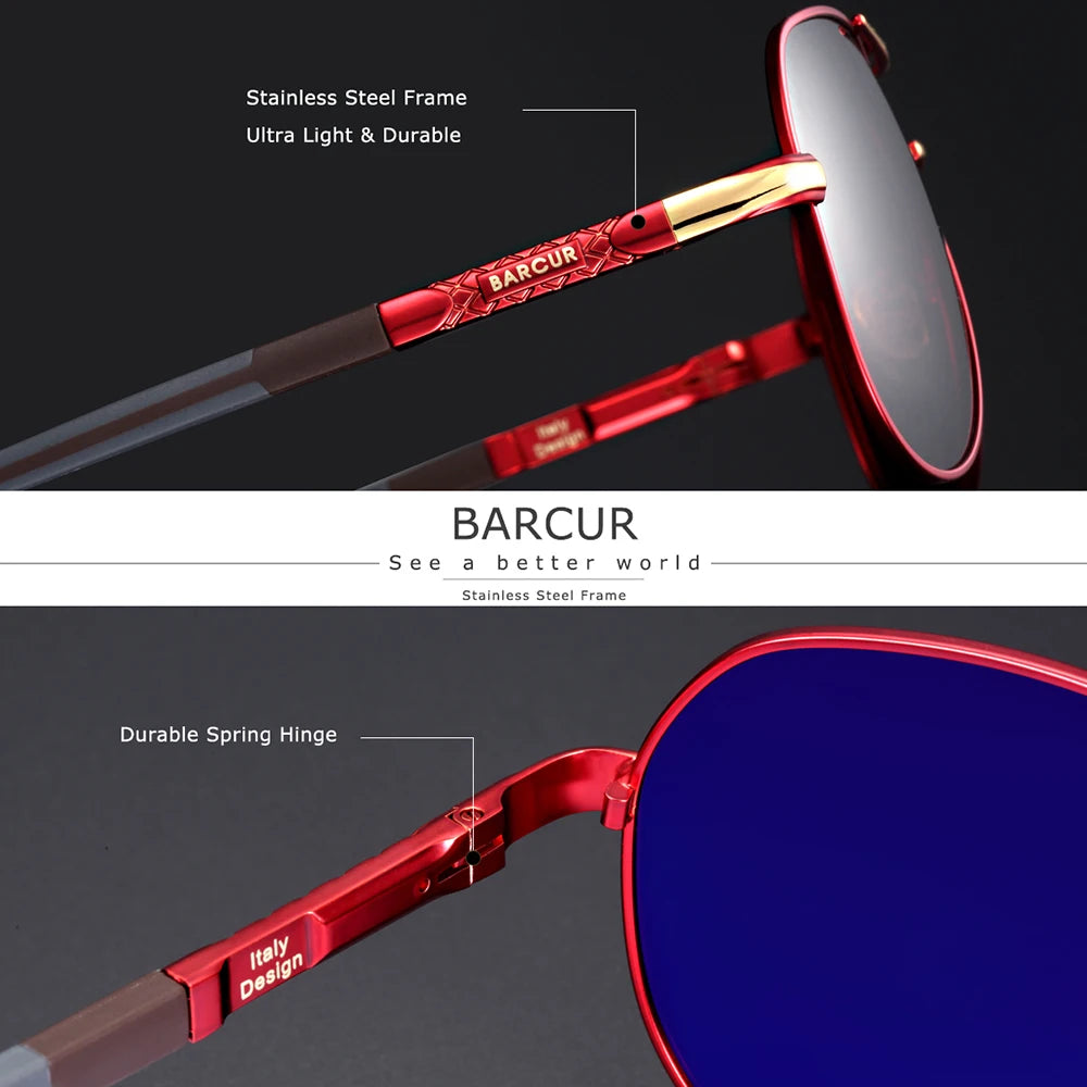 Aluminum Vintage Men's Sunglasses