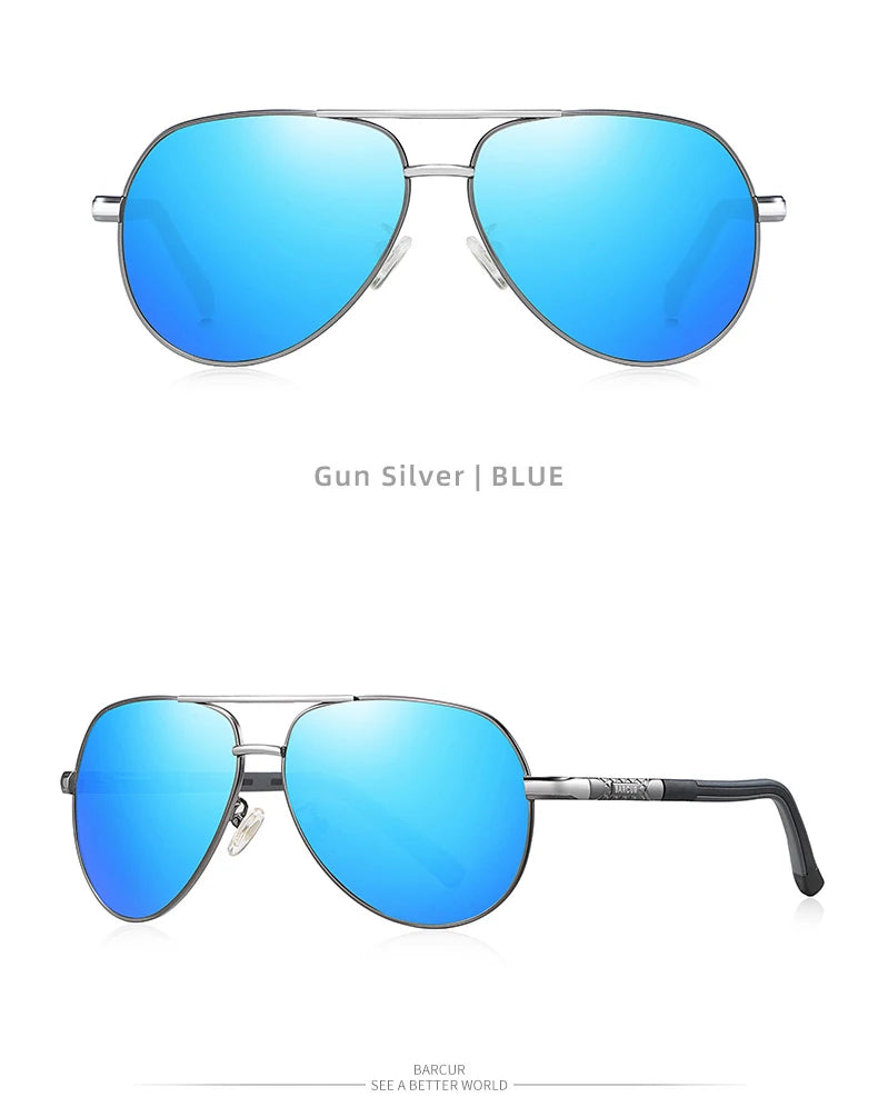 Aluminum Vintage Men's Sunglasses