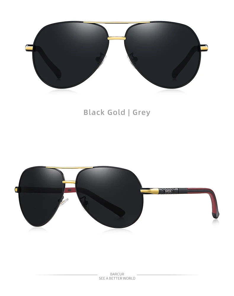 Aluminum Vintage Men's Sunglasses