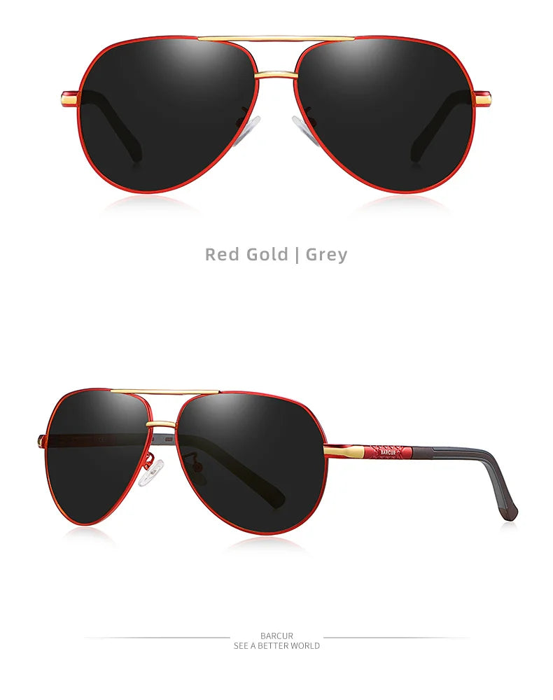 Aluminum Vintage Men's Sunglasses