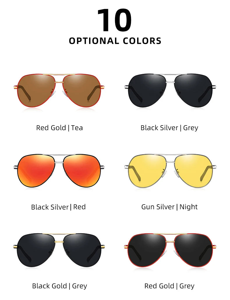Aluminum Vintage Men's Sunglasses
