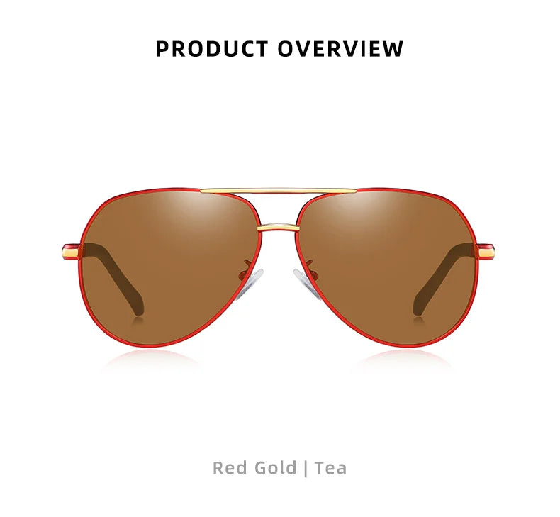 Aluminum Vintage Men's Sunglasses