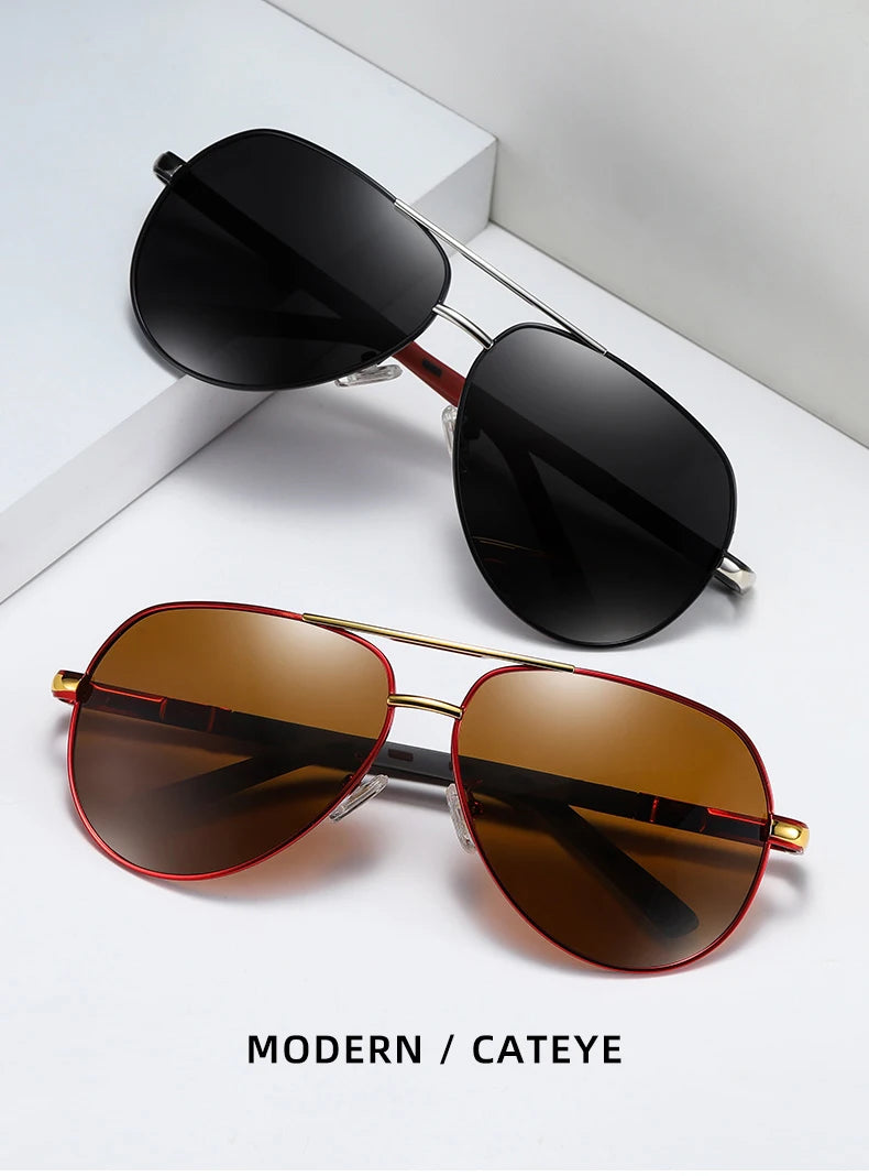 Aluminum Vintage Men's Sunglasses