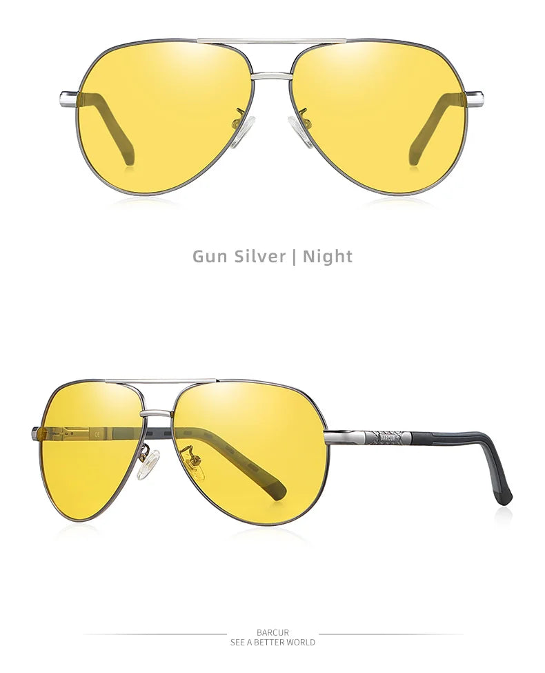 Aluminum Vintage Men's Sunglasses