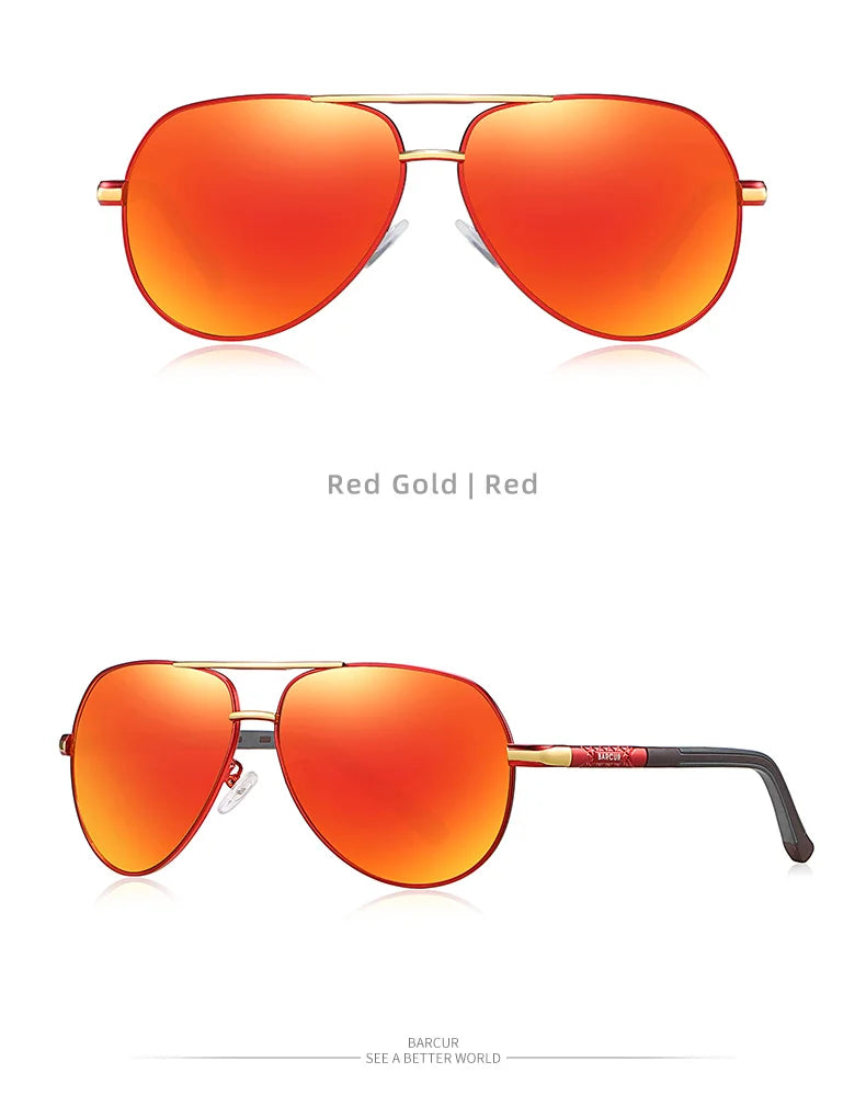 Aluminum Vintage Men's Sunglasses
