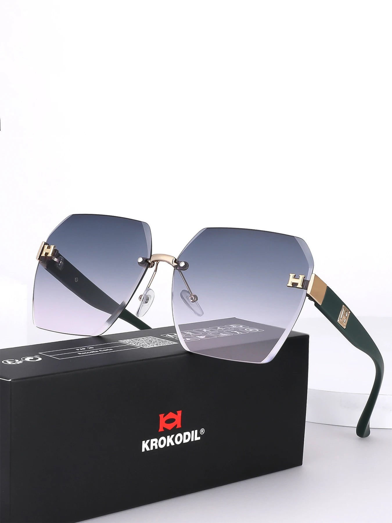 Big Frame Retro Glasses