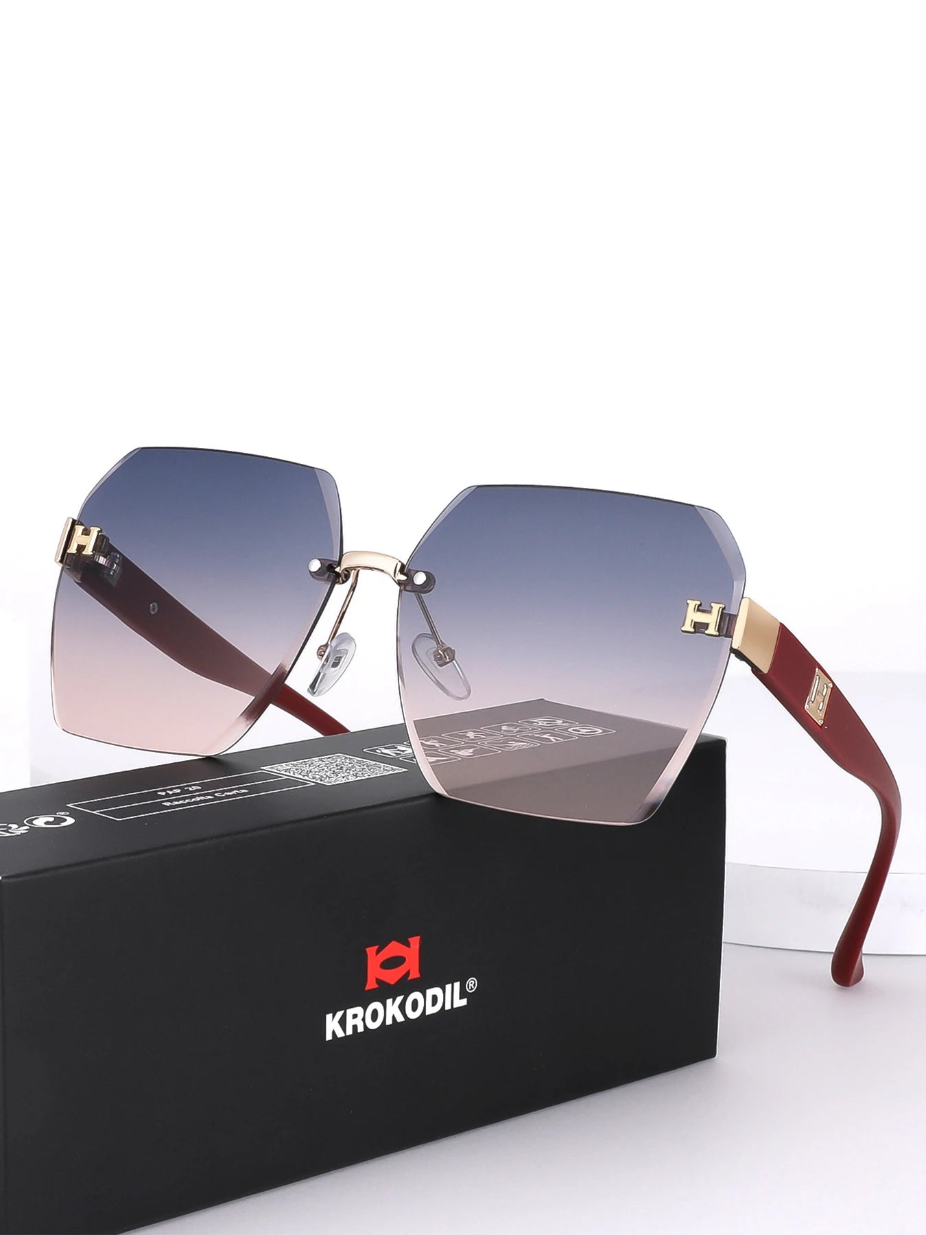 Big Frame Retro Glasses