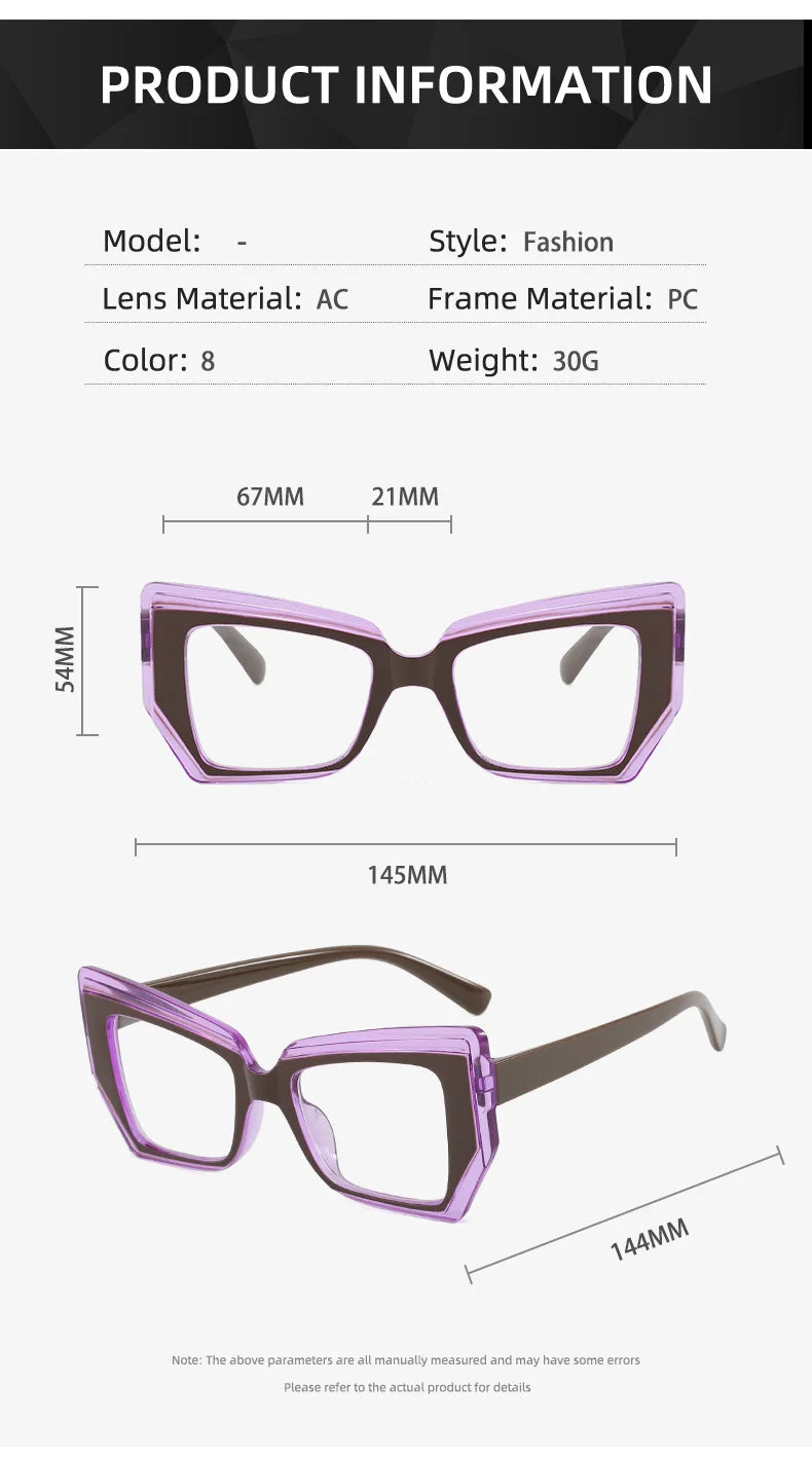 Polygon Computer Specs - Anti Blue Light Magnifiers