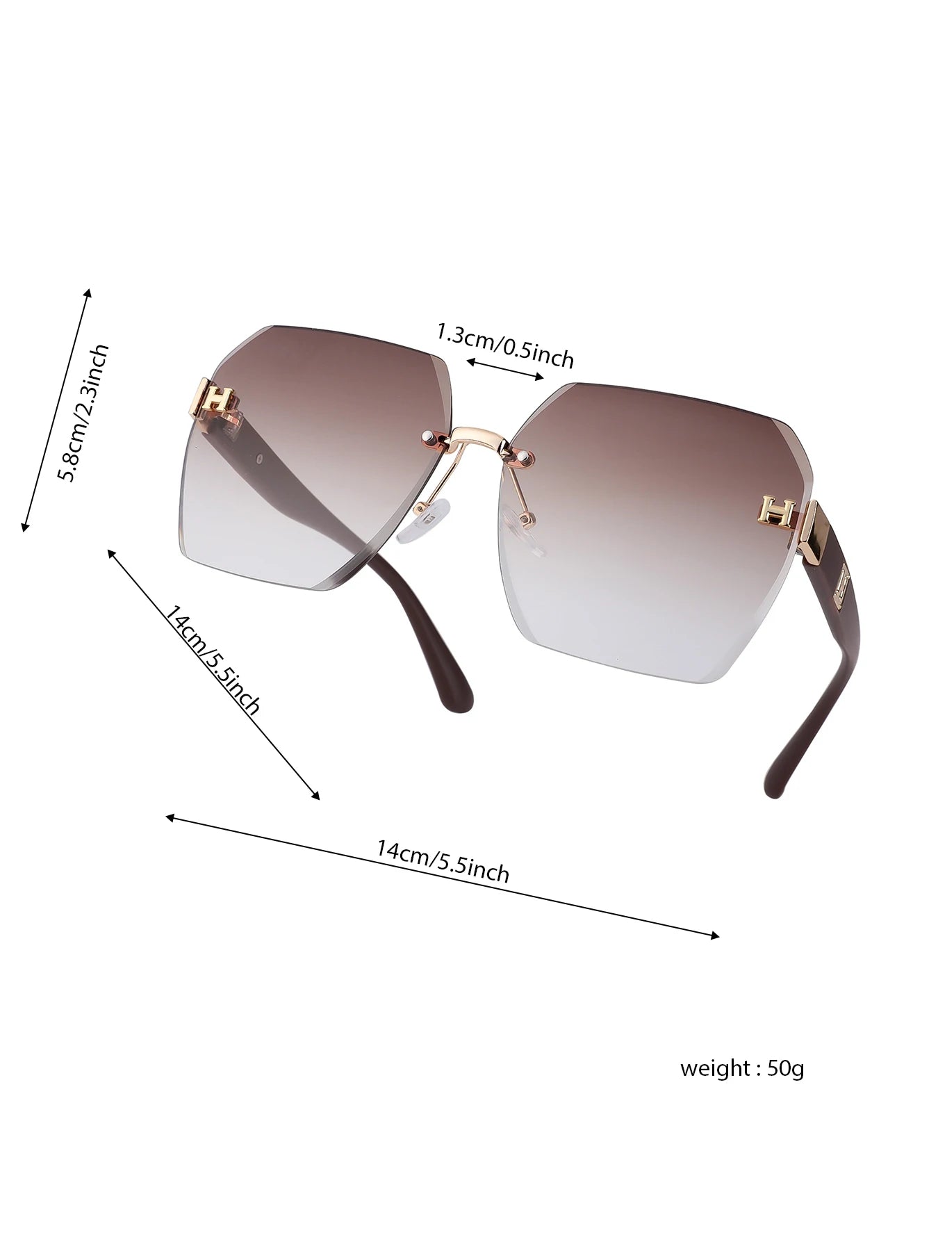 Big Frame Retro Glasses