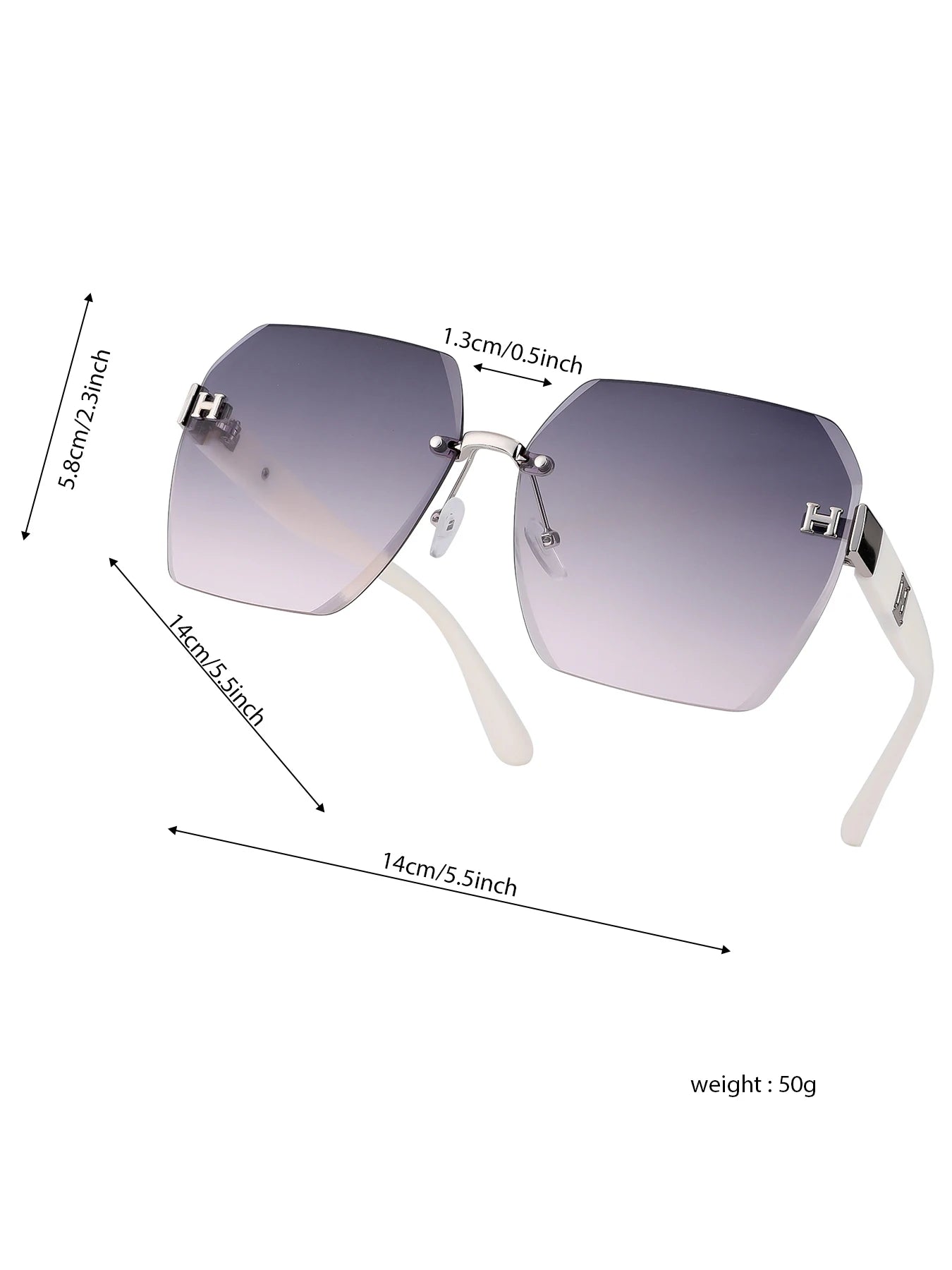 Big Frame Retro Glasses