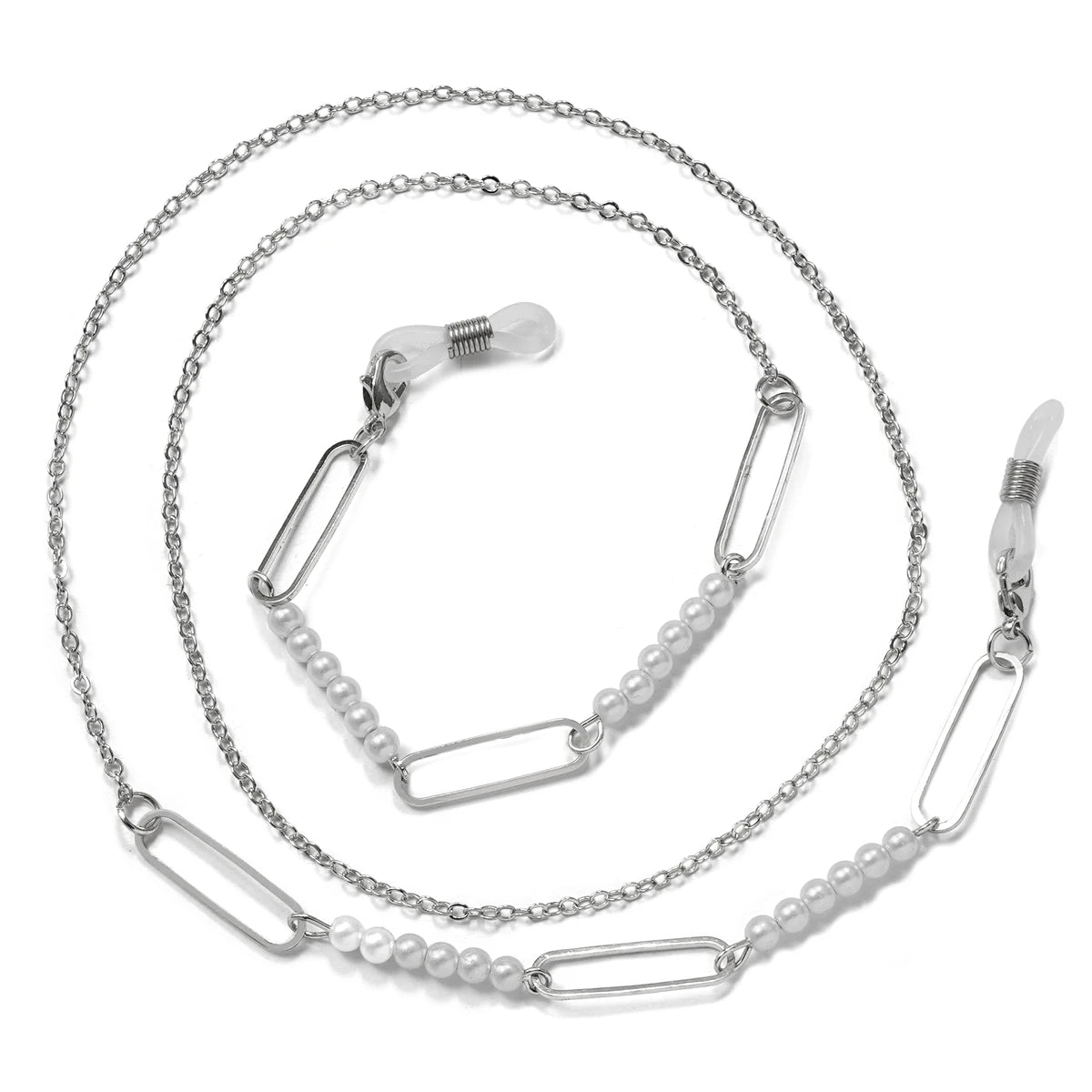Acrylic Pearl Crystal Eyeglass Chain & Sunglass Lanyard – Fashion Jewelry for Women | 20 Colors