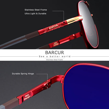 Aluminum Vintage Men's Sunglasses