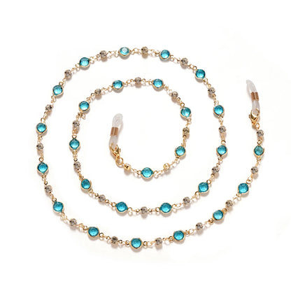 Glass Bead Glasses Chain - Colorful Anti-Loss Specs Holder