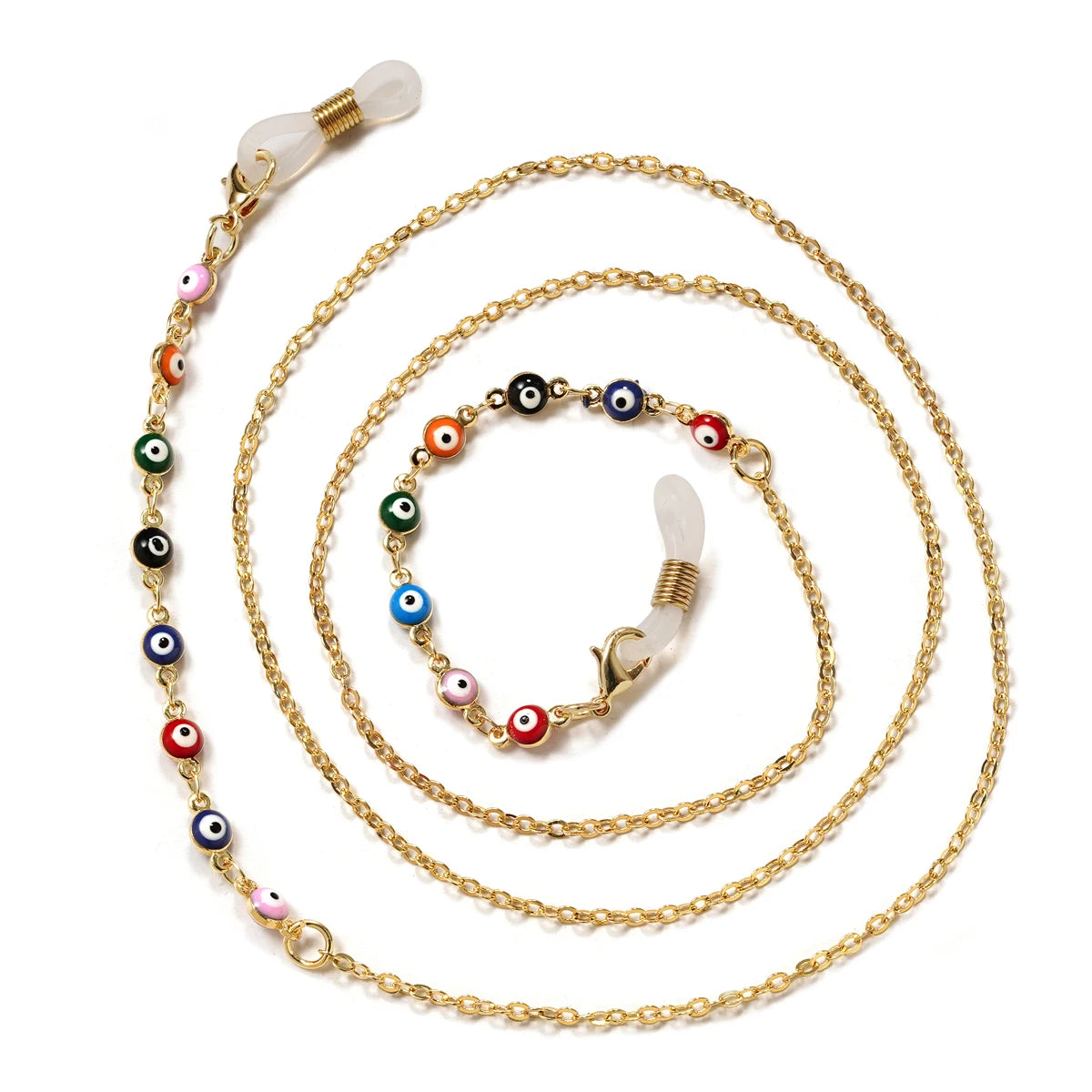 Acrylic Pearl Crystal Eyeglass Chain & Sunglass Lanyard – Fashion Jewelry for Women | 20 Colors