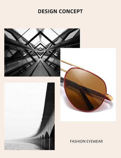 Aluminum Vintage Men's Sunglasses