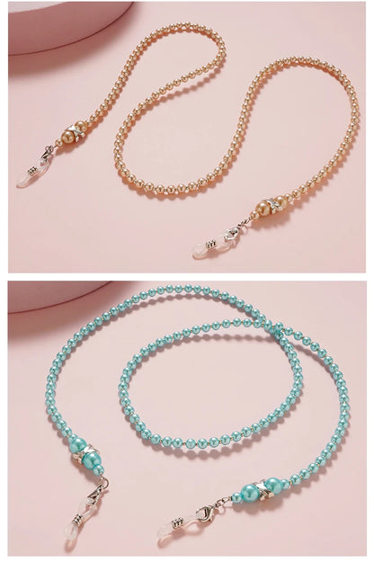 Pearl Sunglasses Chain - Beaded Specs Holder Lanyard