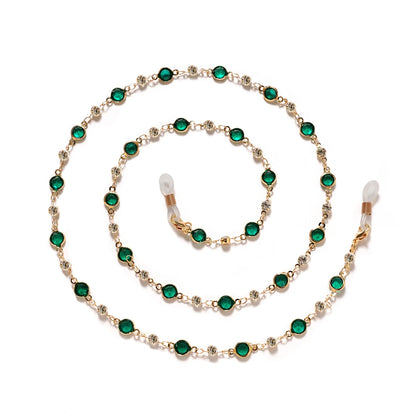 Glass Bead Glasses Chain - Colorful Anti-Loss Specs Holder