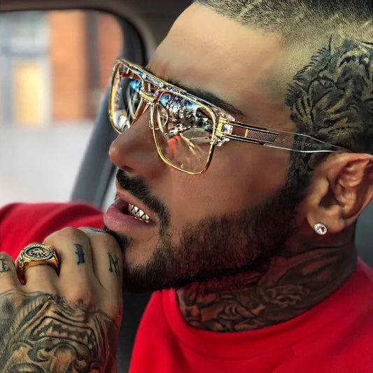 Retro Mirrored Fashion Sunglasses
