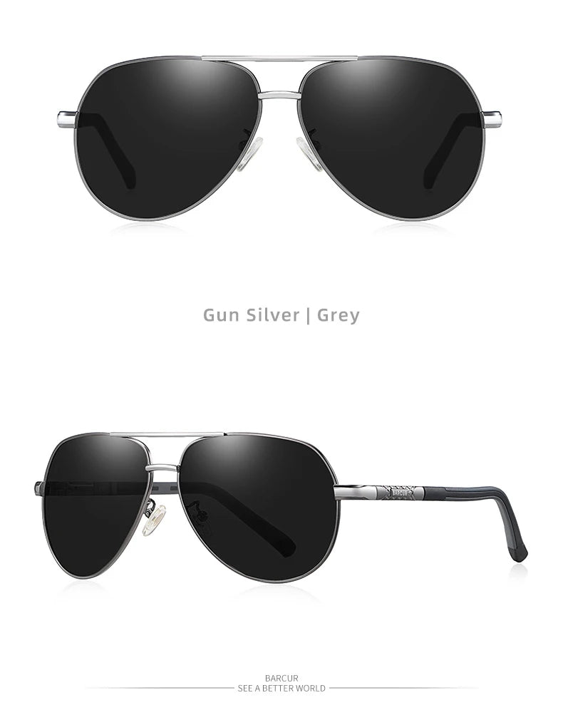 Aluminum Vintage Men's Sunglasses