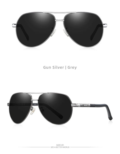 Aluminum Vintage Men's Sunglasses