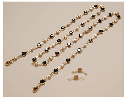 Glass Bead Glasses Chain - Colorful Anti-Loss Specs Holder