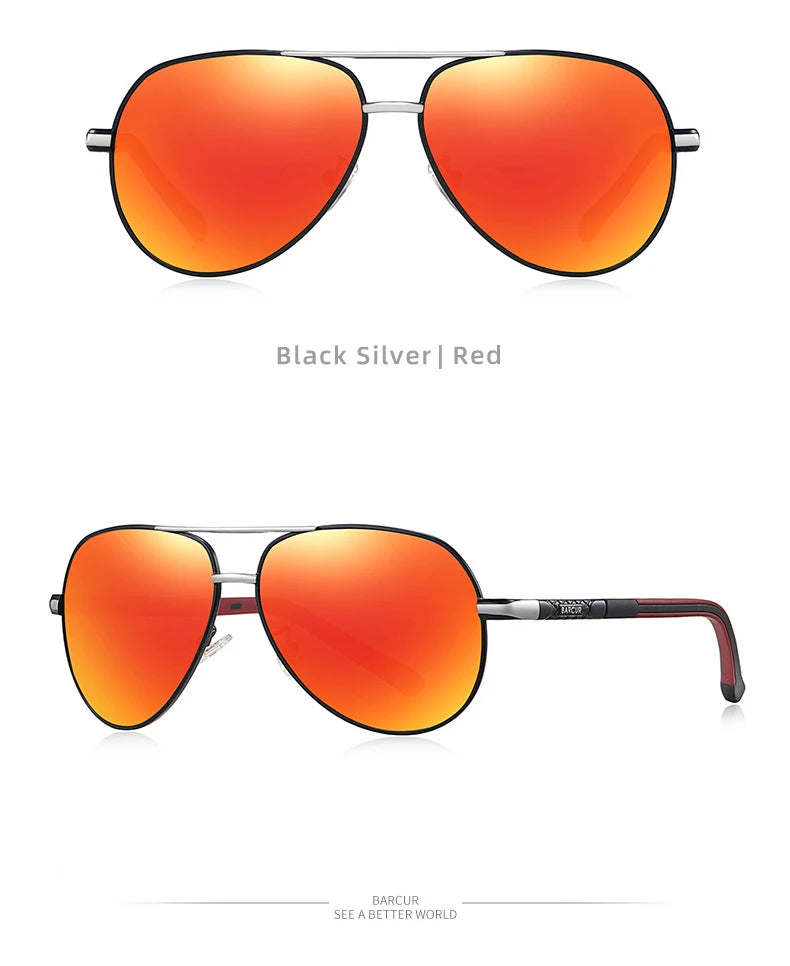 Aluminum Vintage Men's Sunglasses