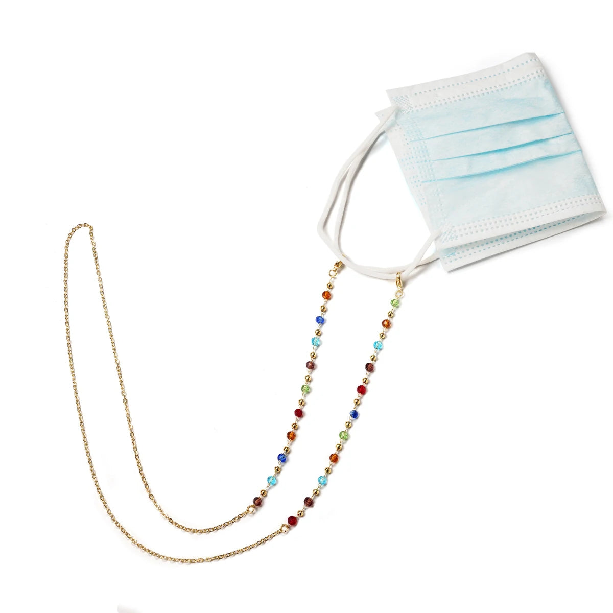 Acrylic Pearl Crystal Eyeglass Chain & Sunglass Lanyard – Fashion Jewelry for Women | 20 Colors