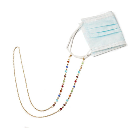 Acrylic Pearl Crystal Eyeglass Chain & Sunglass Lanyard – Fashion Jewelry for Women | 20 Colors