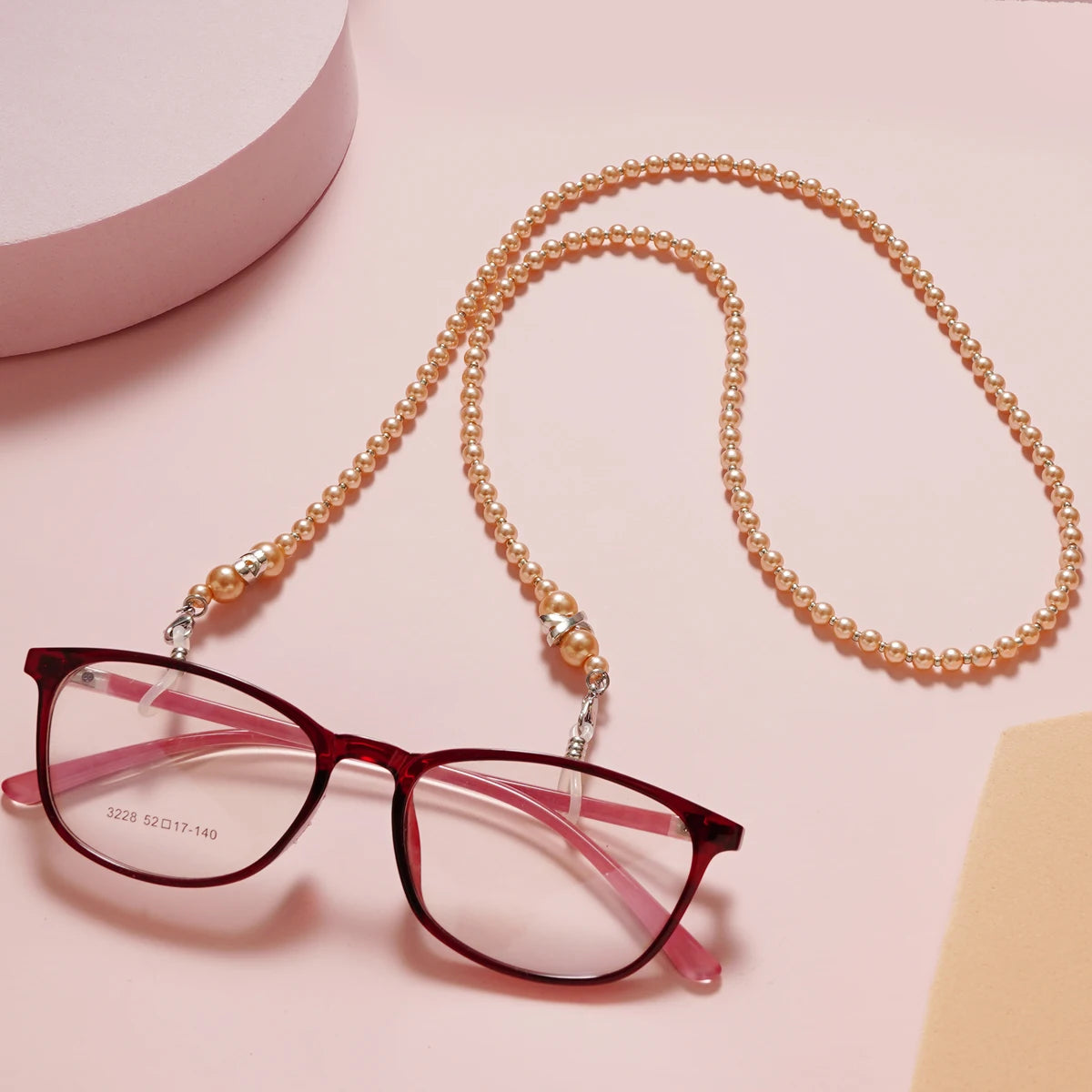 Pearl Sunglasses Chain - Beaded Specs Holder Lanyard