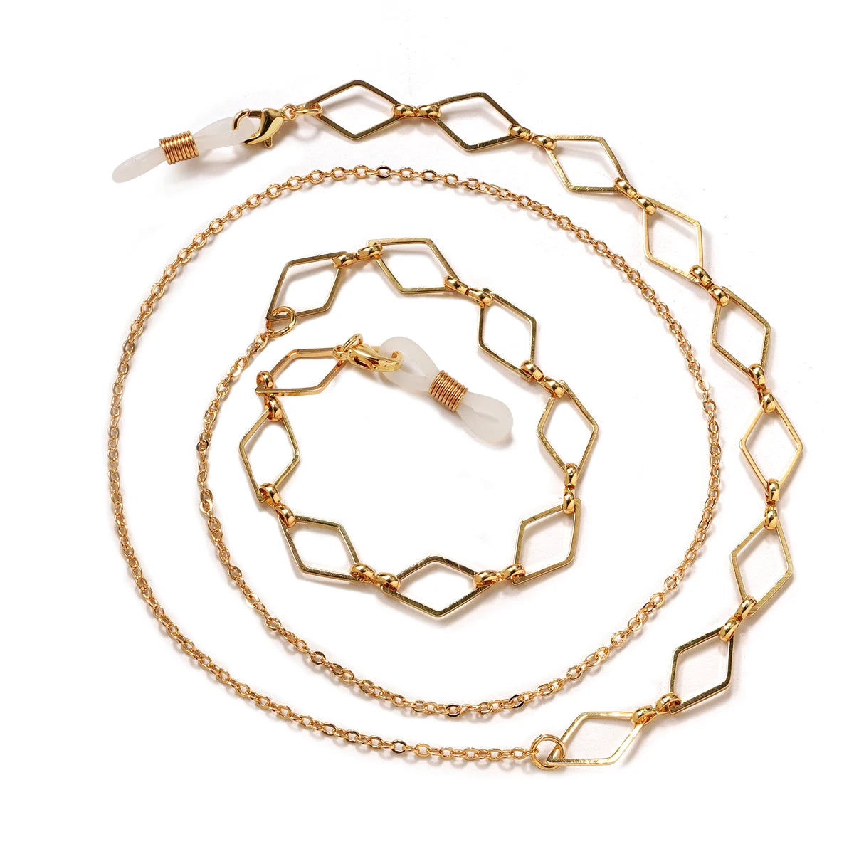 Acrylic Pearl Crystal Eyeglass Chain & Sunglass Lanyard – Fashion Jewelry for Women | 20 Colors