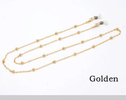 Fashion Metal Beaded Eyeglass Chain