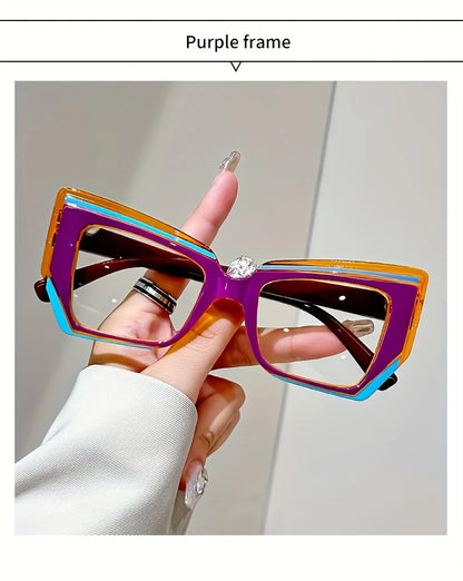 Vintage Cat Eye Oversized Specs - Vision Magnifiers 1.0-4.0