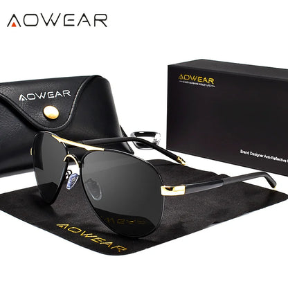 AOWEAR Aviation Sunglasses