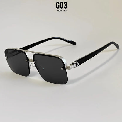 Retro Square Sunglasses | UV400 Protection | Unisex