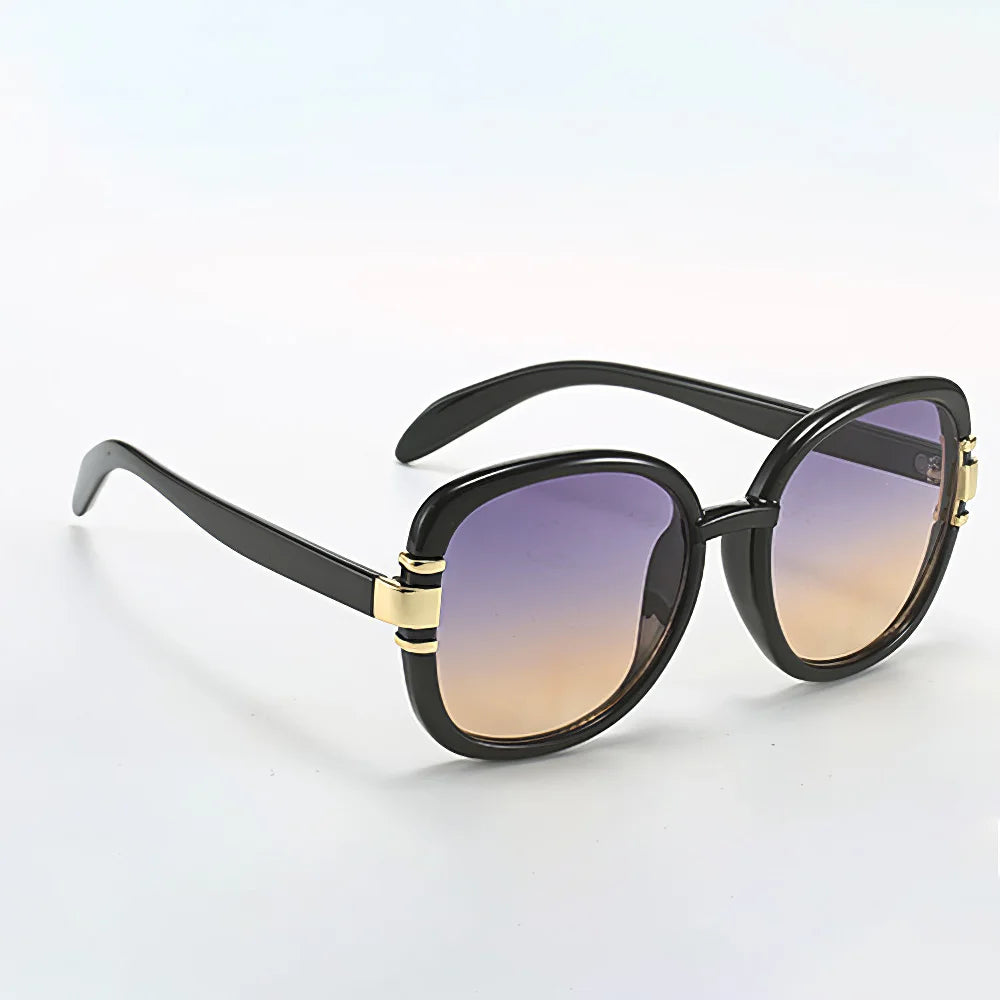 Women's Gradient Sunglasses – Transparent Plastic Frame UV400 | Multiple Colors