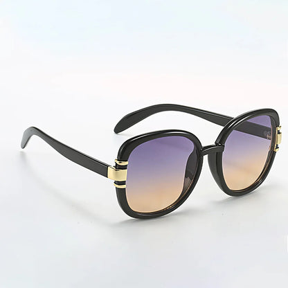 Women's Gradient Sunglasses – Transparent Plastic Frame UV400 | Multiple Colors
