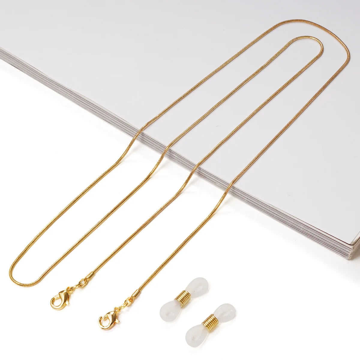 Pearl Beaded Anti-Falling Metal Eyeglass Chain