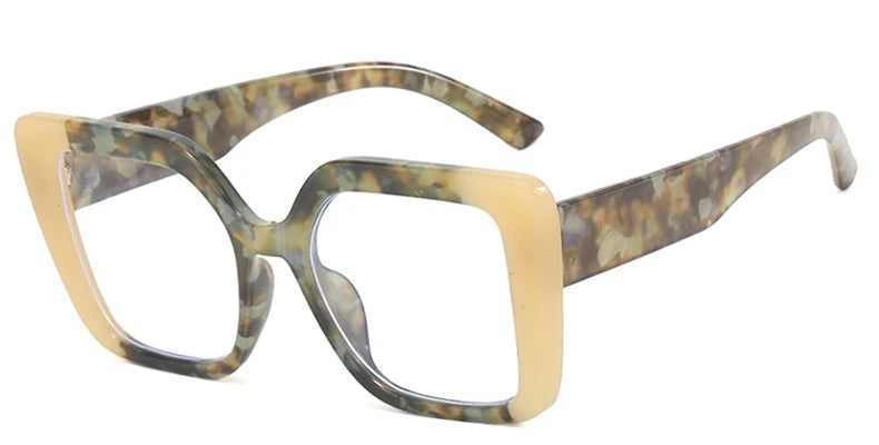 Square Frame Optical Eyewear for Women - Anti Blue Light Computer Vision Protection