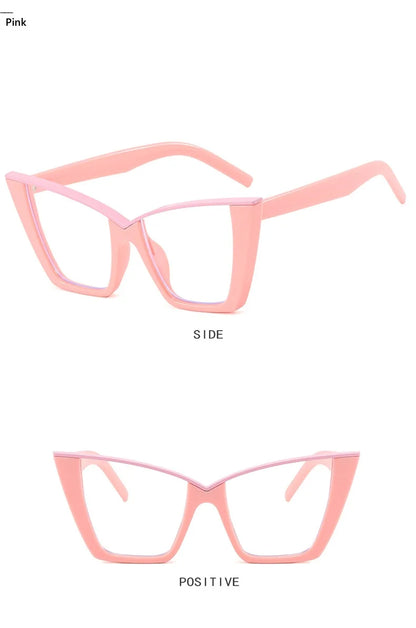 Anti Blue Light Cat Eye Specs - Computer Magnifiers Women