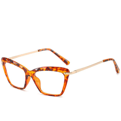 Square Fashion Specs - Trendy Cat Eye Magnifiers for Women