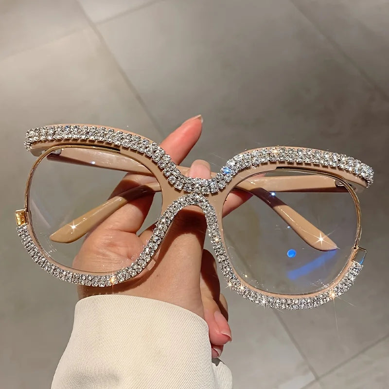 Rhinestone Party Glasses - Fashion Specs for Events