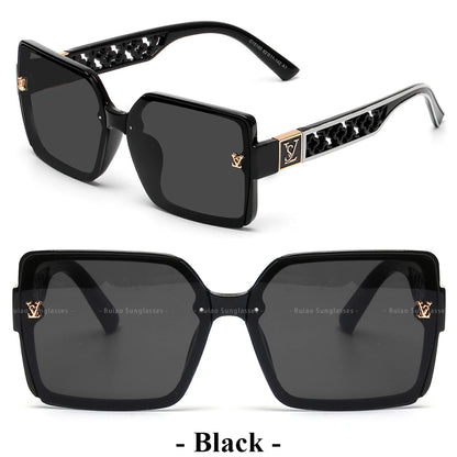 Retro Big Sunglasses Women - Designer Fashion Shades