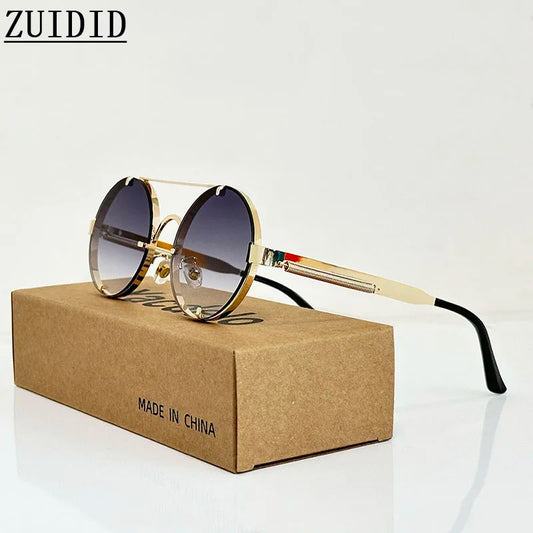 Oval Steampunk Sunglasses