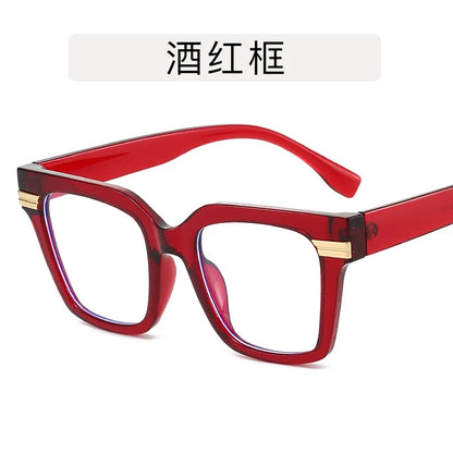 Square Blue Light Blocking Glasses | Vintage Acetate Eyeglass Frames | Unisex