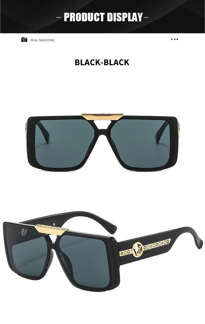 Vintage-Inspired Luxury Fashion Sunglasses