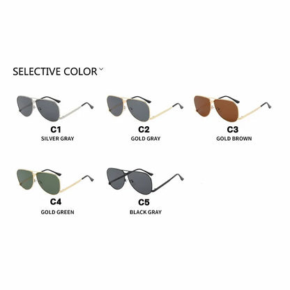 2025 Women Sunglasses Aviation Sung Glasses Retro Female Pilot Driving Travel Outdoor Ins Eyewears Oculos De Sol UV400