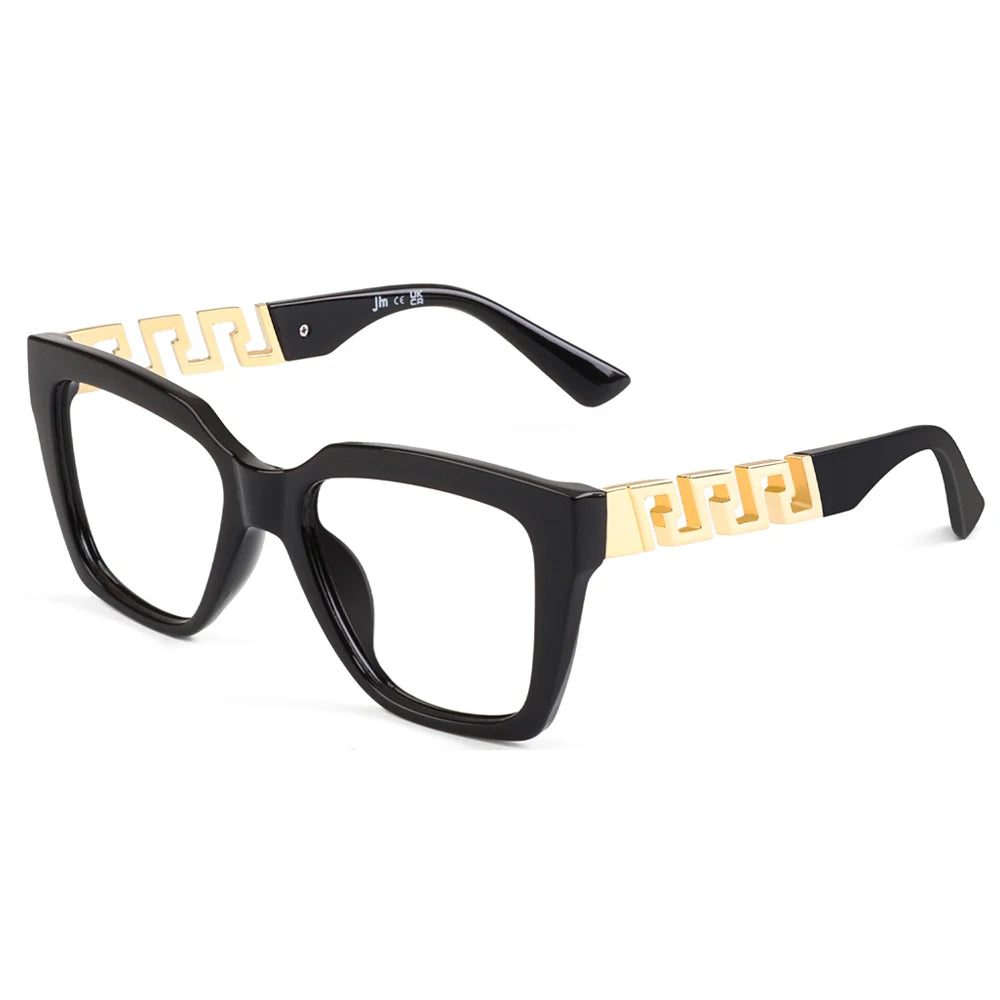 Oprah Style Glasses for Women, Oversized Fashion Blue Light Blocking Computer Eyewear