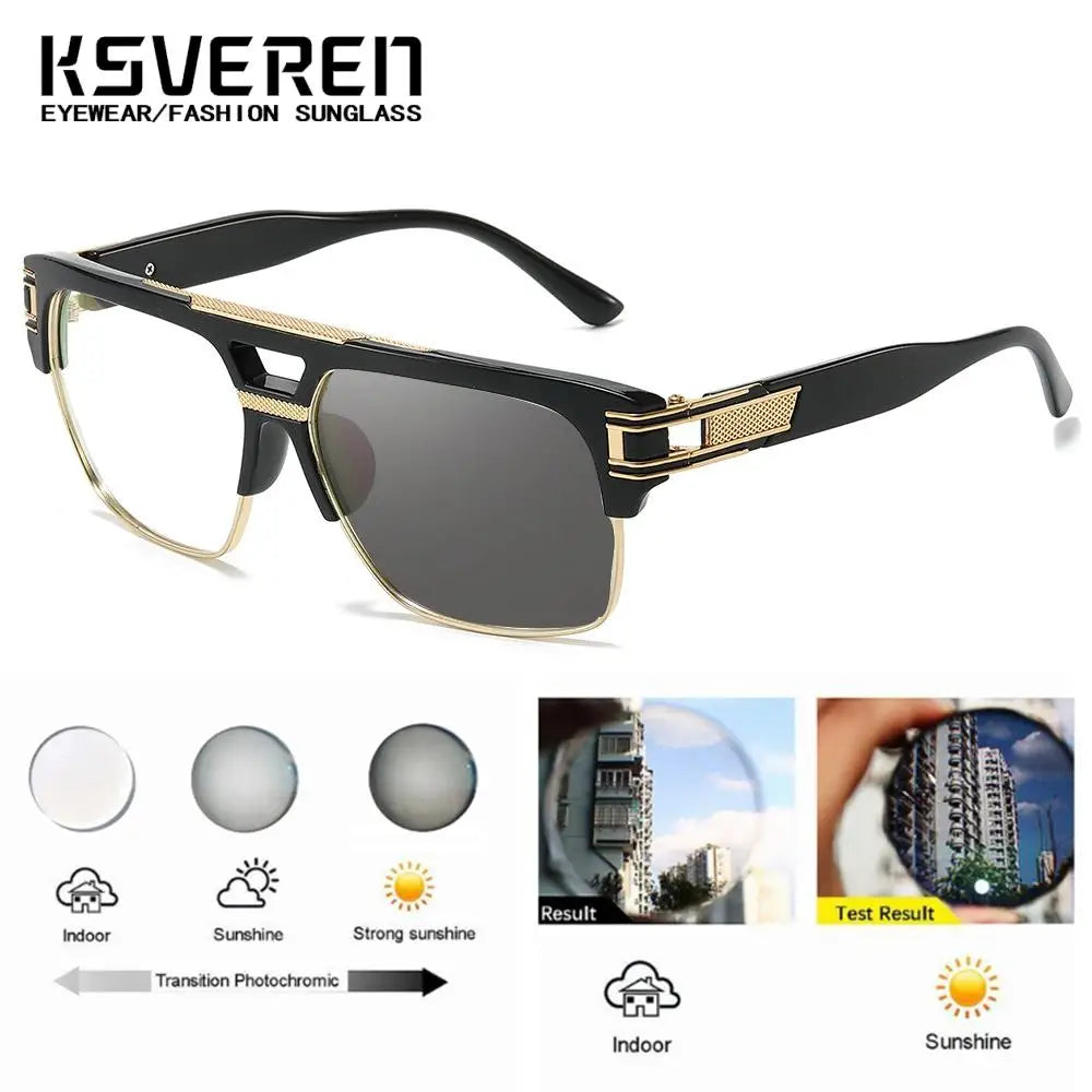 Color Changing Specs - Photochromic Square Magnifiers